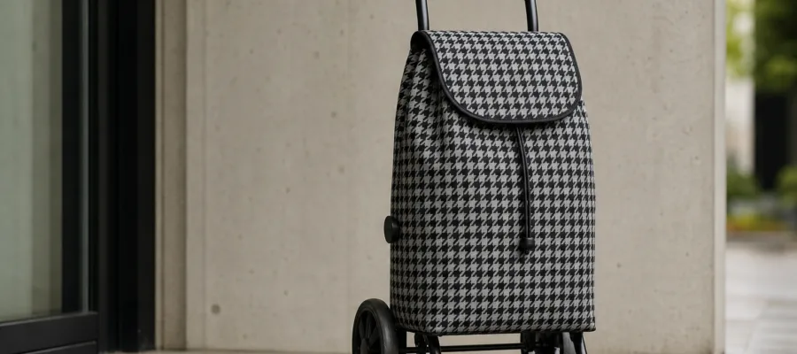 Designer im Gespraech: Warum der Einkaufstrolley zum Modeobjekt wurde