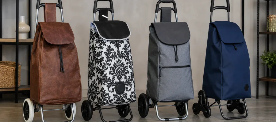 Einkaufstrolley Design & Stil: Von Retro-Look bis modernen Statements
