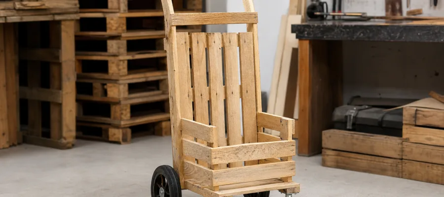 Einkaufstrolley aus Palettenholz bauen: Upcycling-Bauplan
