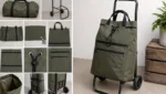 Einkaufstrolley aus alter Reisetasche upcyceln: Schritt-fuer-Schritt