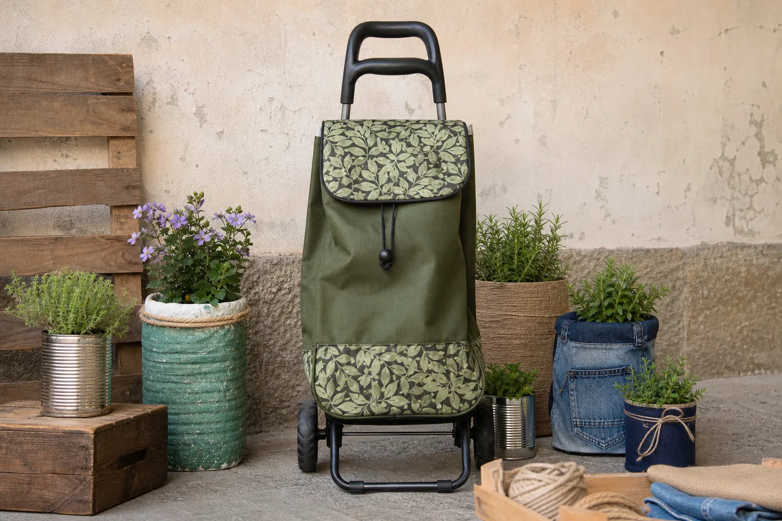 Einkaufstrolley upcyceln: Kreative Upcycling-Ideen aus Alltagsmaterialien