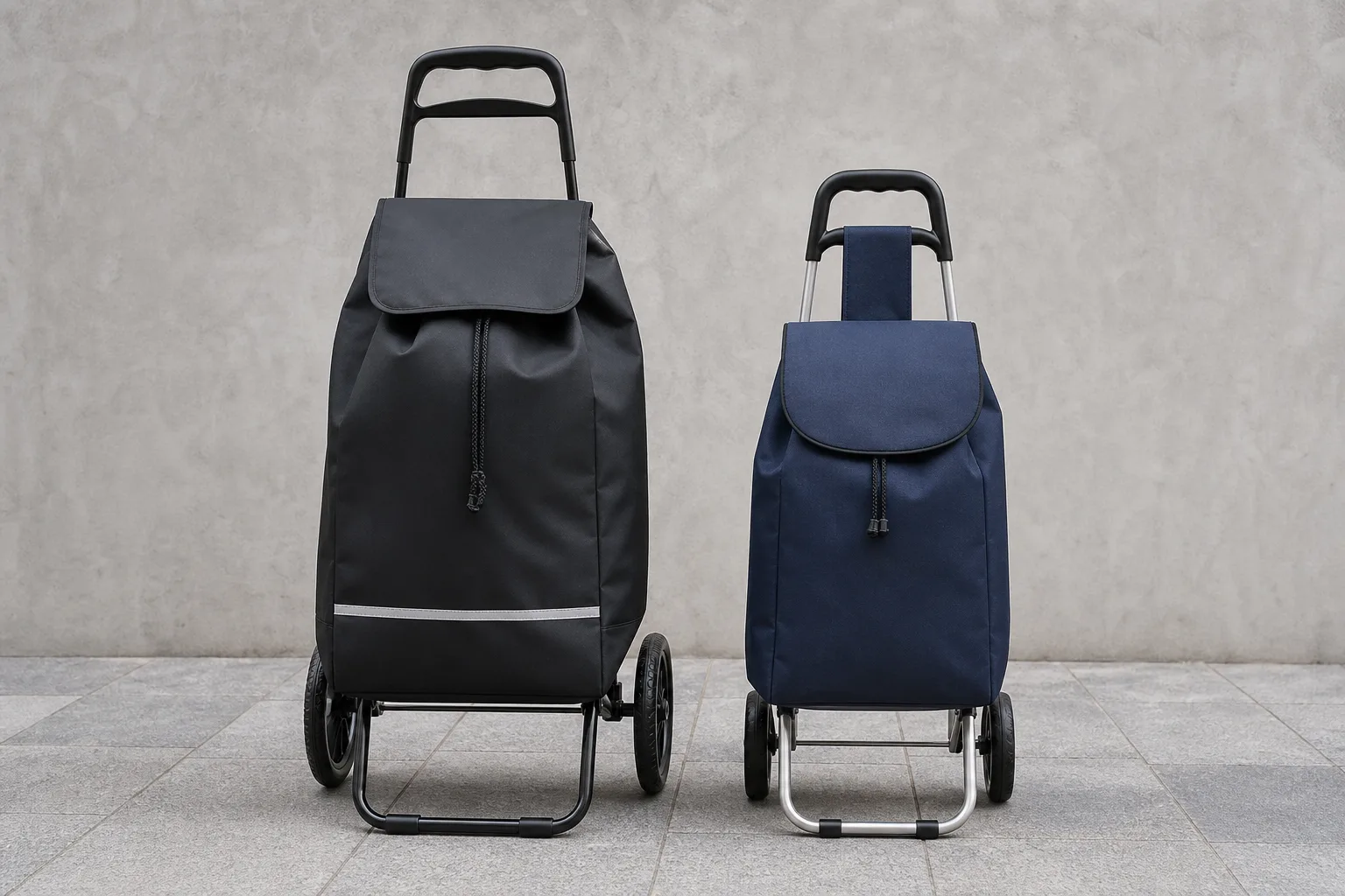Familien-Einkaufstrolley vs Single-Trolley: Groessenvergleich fuer Beduerfnisse