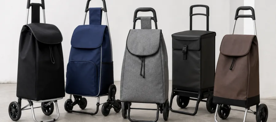 Einkaufstrolley Vergleich: Modelle, Materialien und Funktionen gegenueberstellen